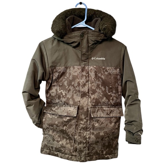 Columbia Sz 8 Boundary Bay Down Parka - Kids - Picture 2 of 8